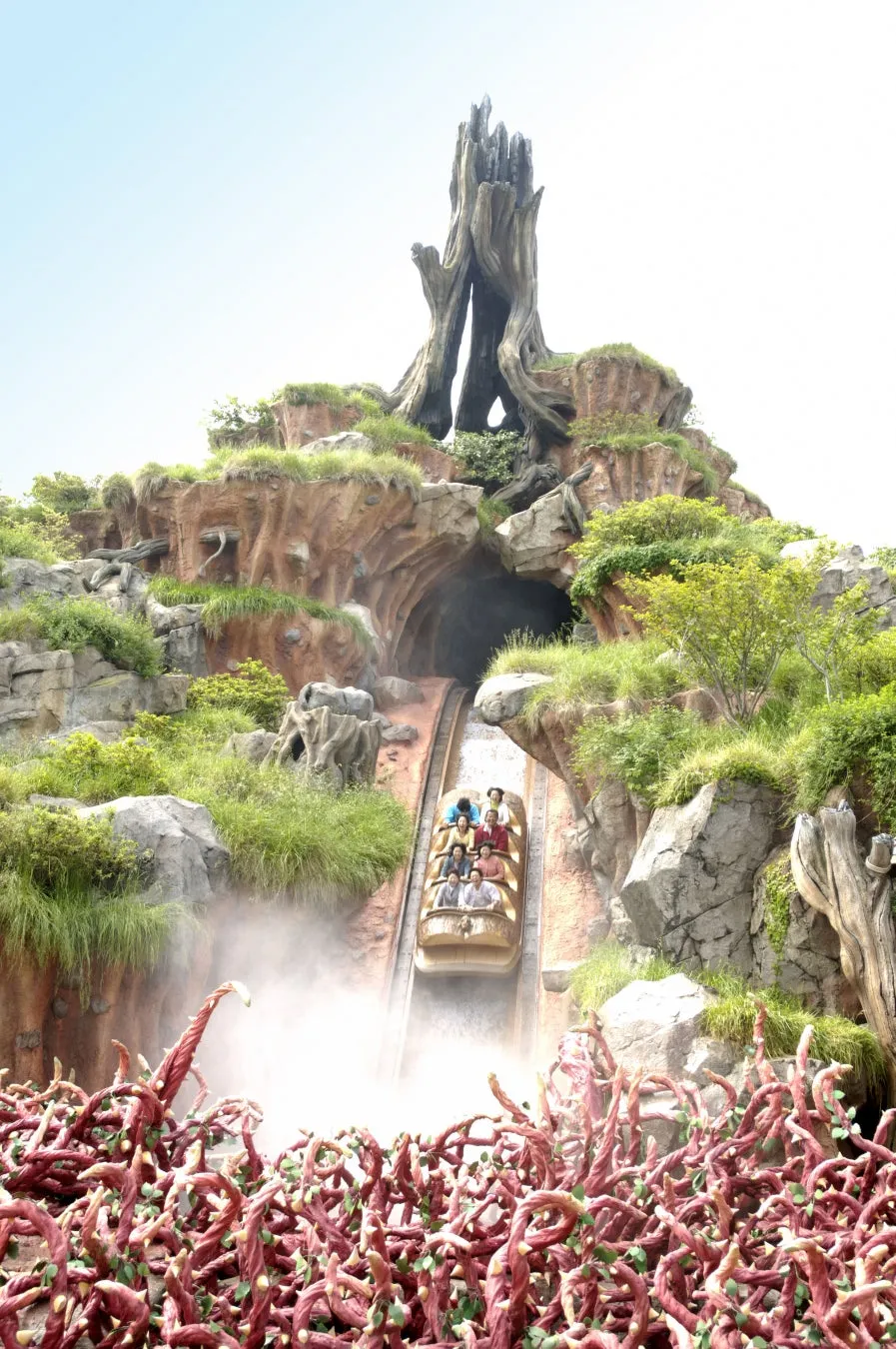 東京ディズニーリゾートのスプラッシュ・マウンテンのライド