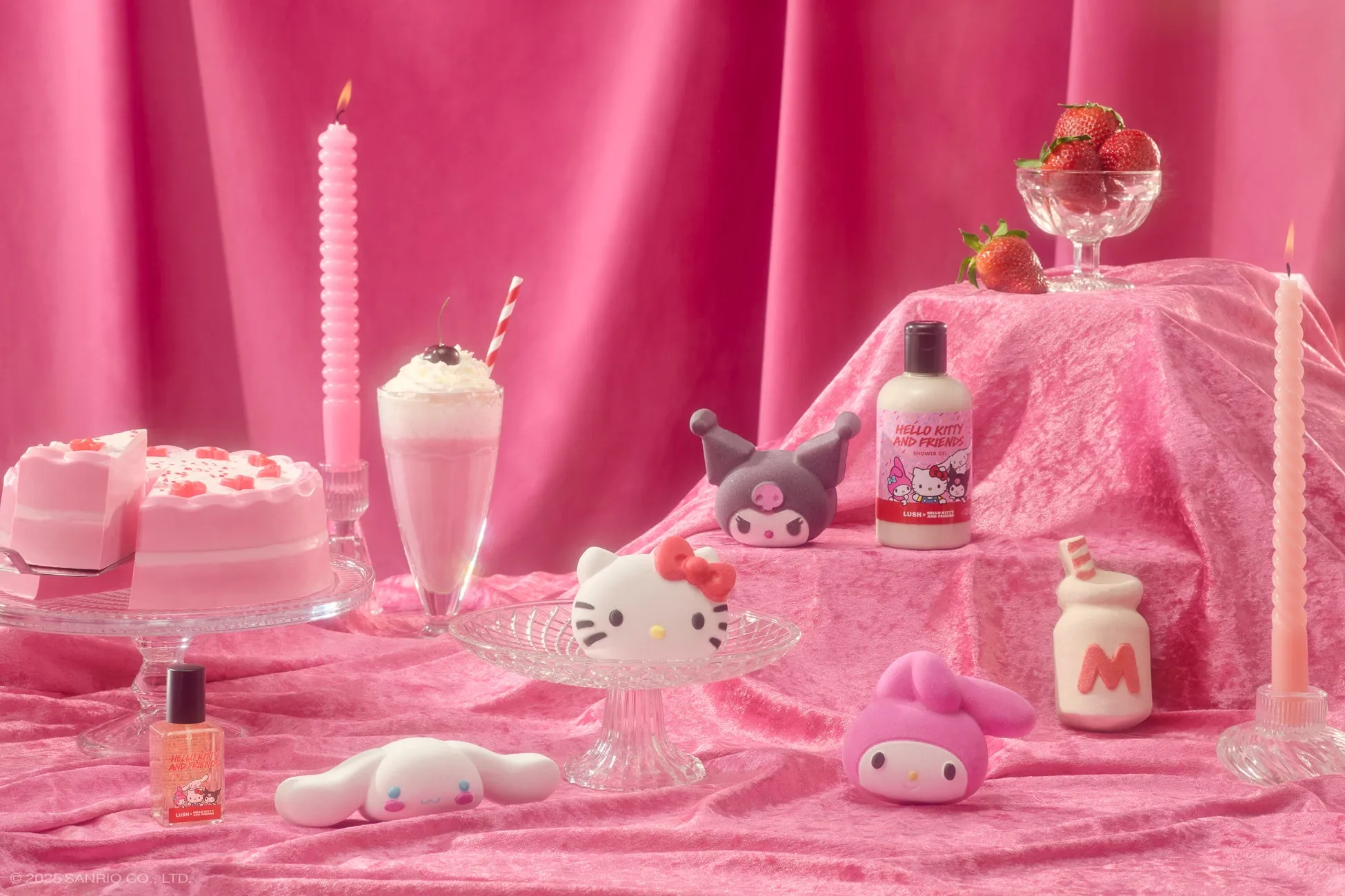 LUSH×サンリオキャラクター限定コラボ！友情と優しさをテーマにした商品が登場