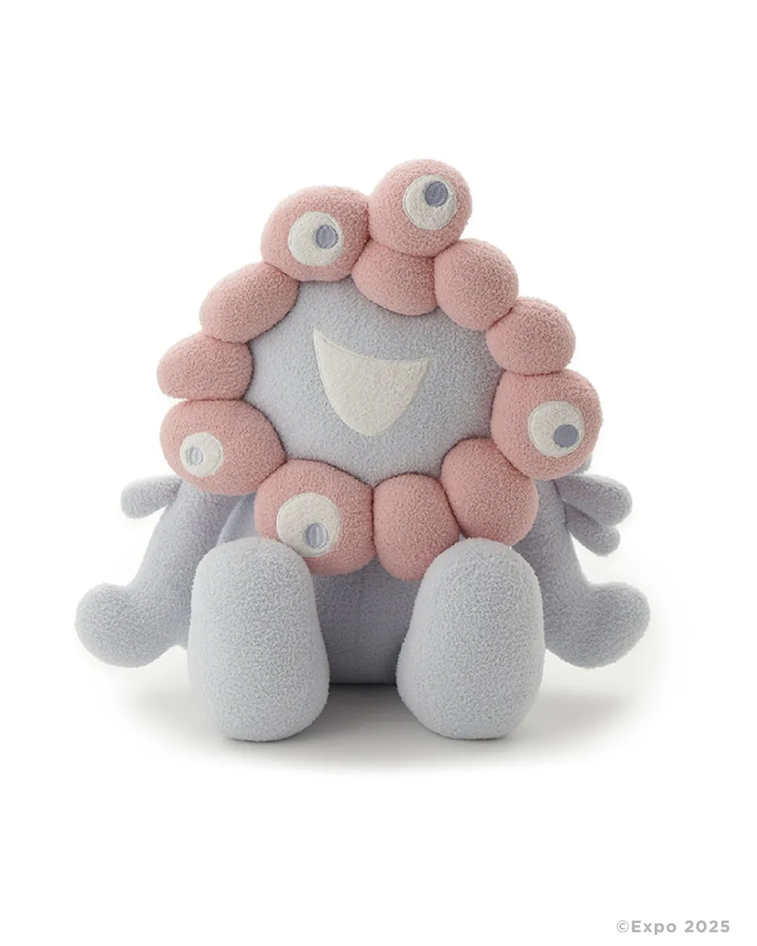 大阪・関西万博キャラクター「ミャクミャク」のぬいぐるみ