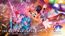 香港ディズニーランド・リゾート20周年記念イベント「最高にマジカルなパーティー」6/28スタート!