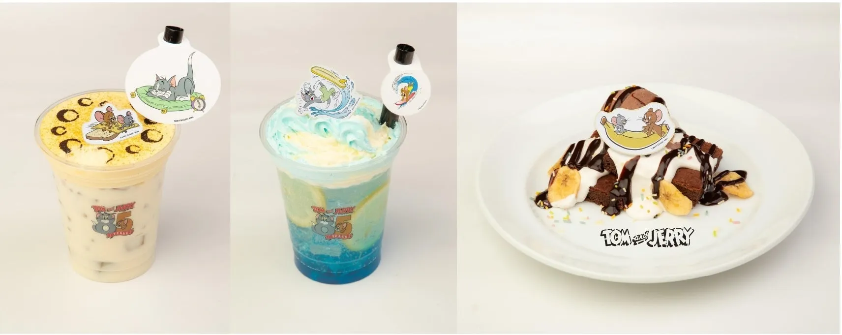 トムとジェリーのテーマドリンクとデザート