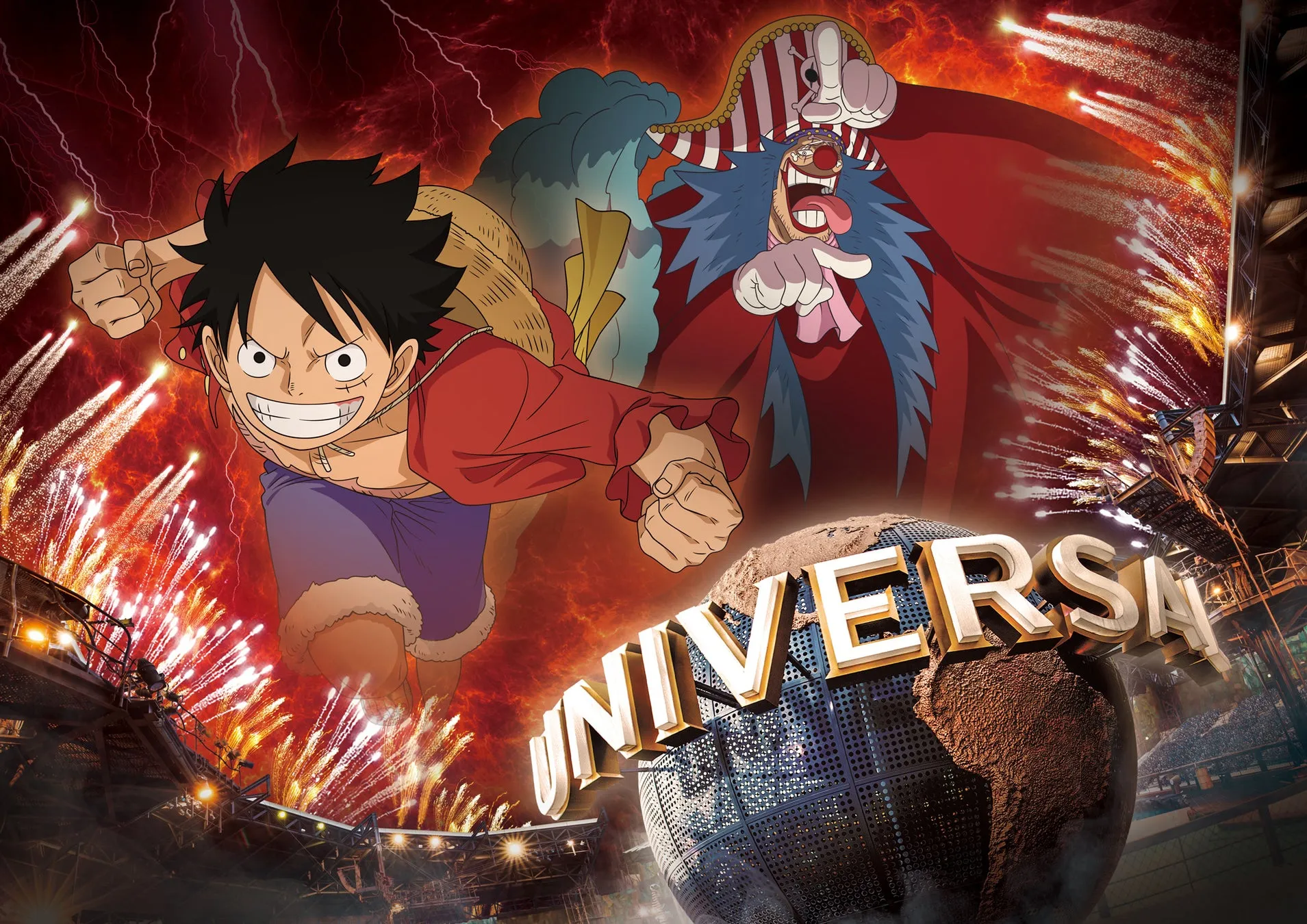 ユニバーサル・スタジオ・ジャパンでのONE PIECEリアル体験