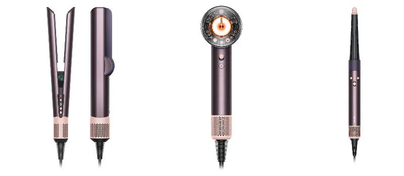 ダイソン限定カラー「ジャスパープラム」のヘアケア製品