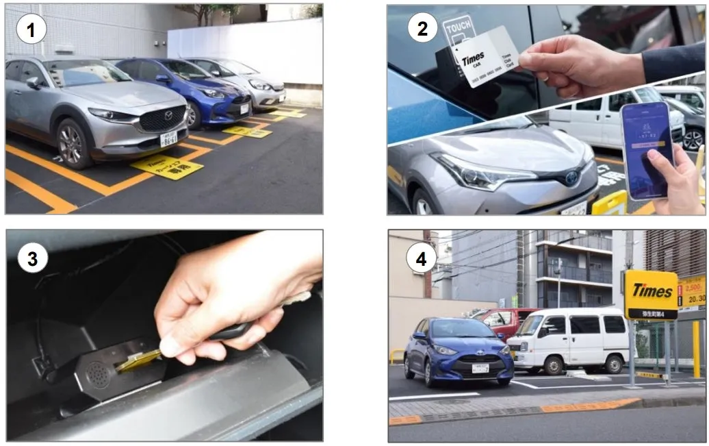 富士急カーシェアの利用シーン