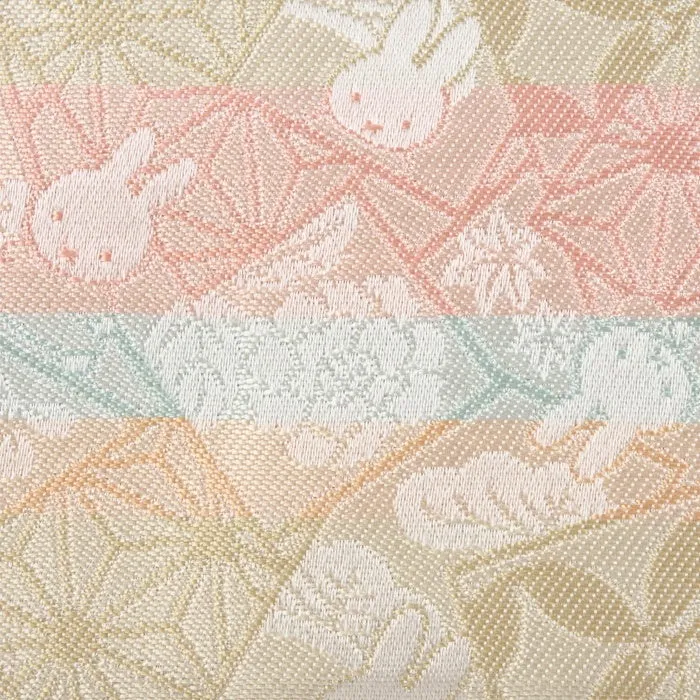 TATSUMURA×miffyの新柄、ミッフィーと伝統模様