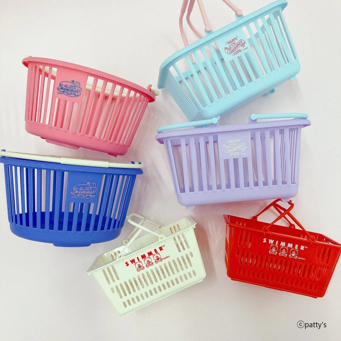 SeriaのSWIMMER新商品カゴ6色