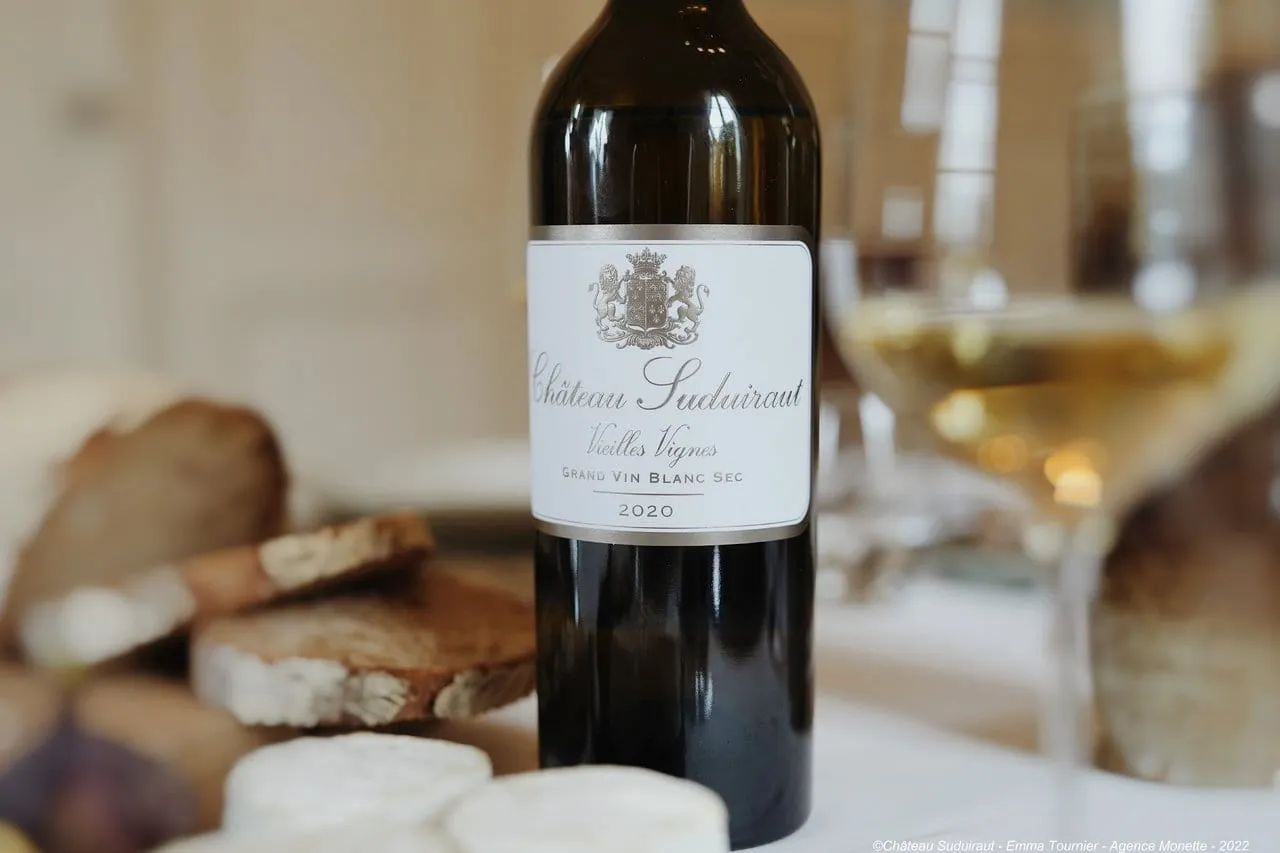 Château Suduiraut 2020ワインボトル