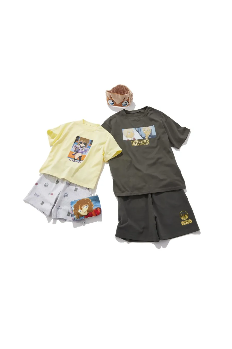 名探偵コナンとand STのコラボパジャマセット