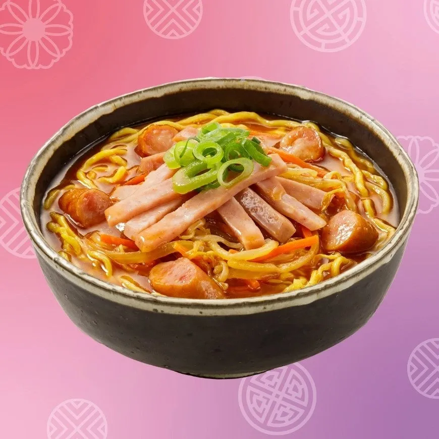 コクうま具だくさんのプデチゲラーメン