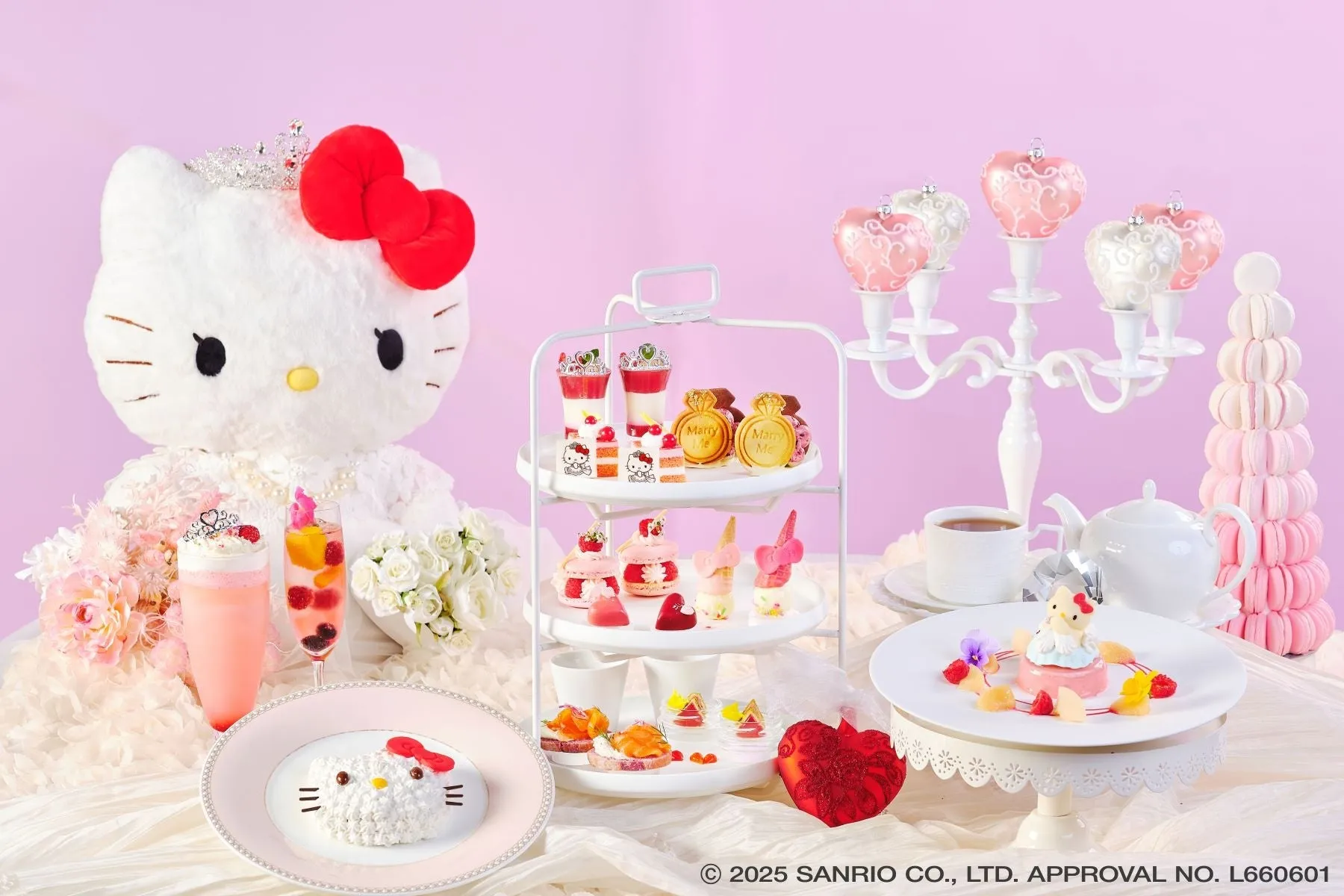 大人可愛い♡キティのプリンセスアフタヌーンティーが限定登場
