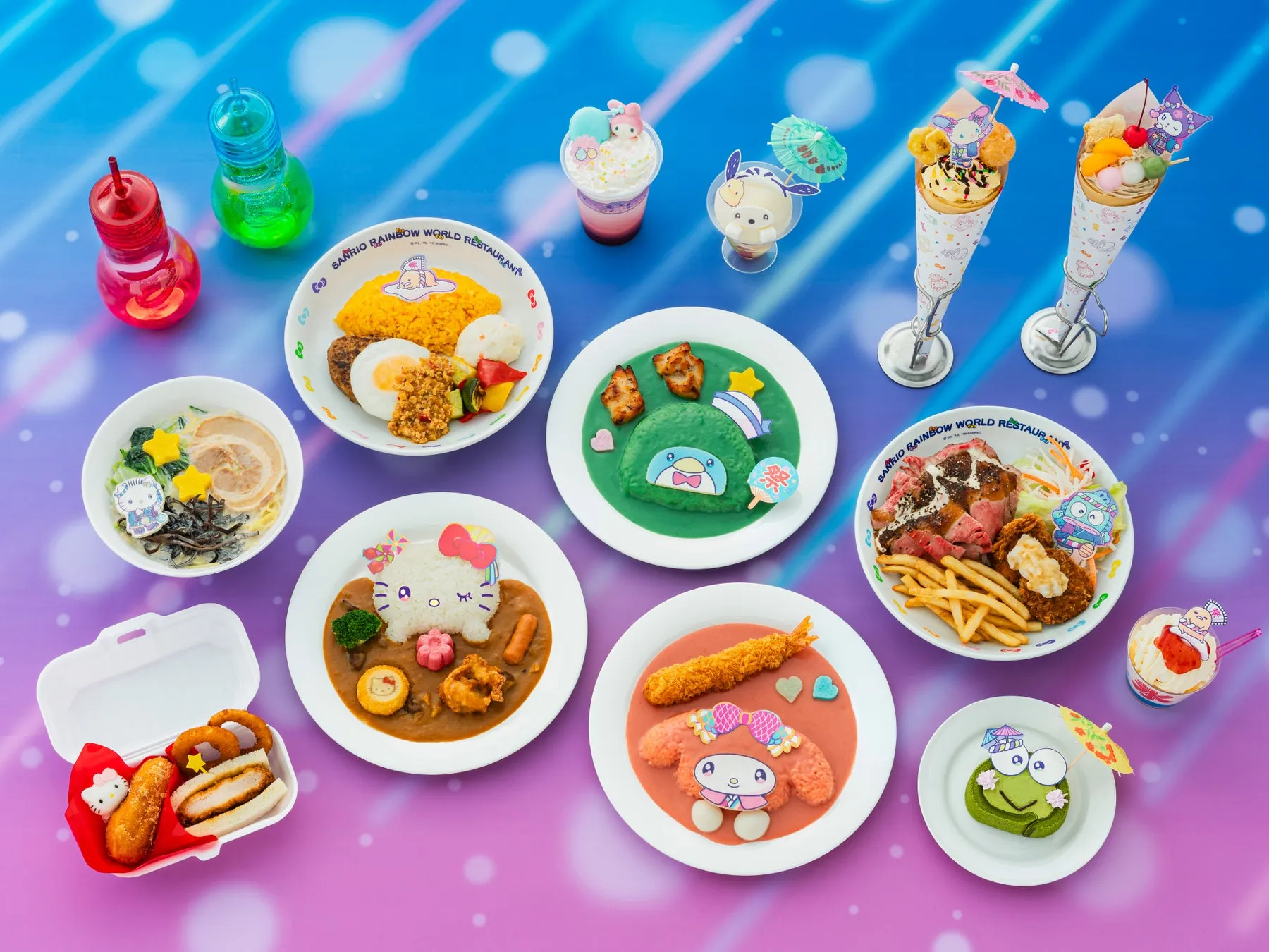 ピューロランドのかわいいヤタイ風グルメ