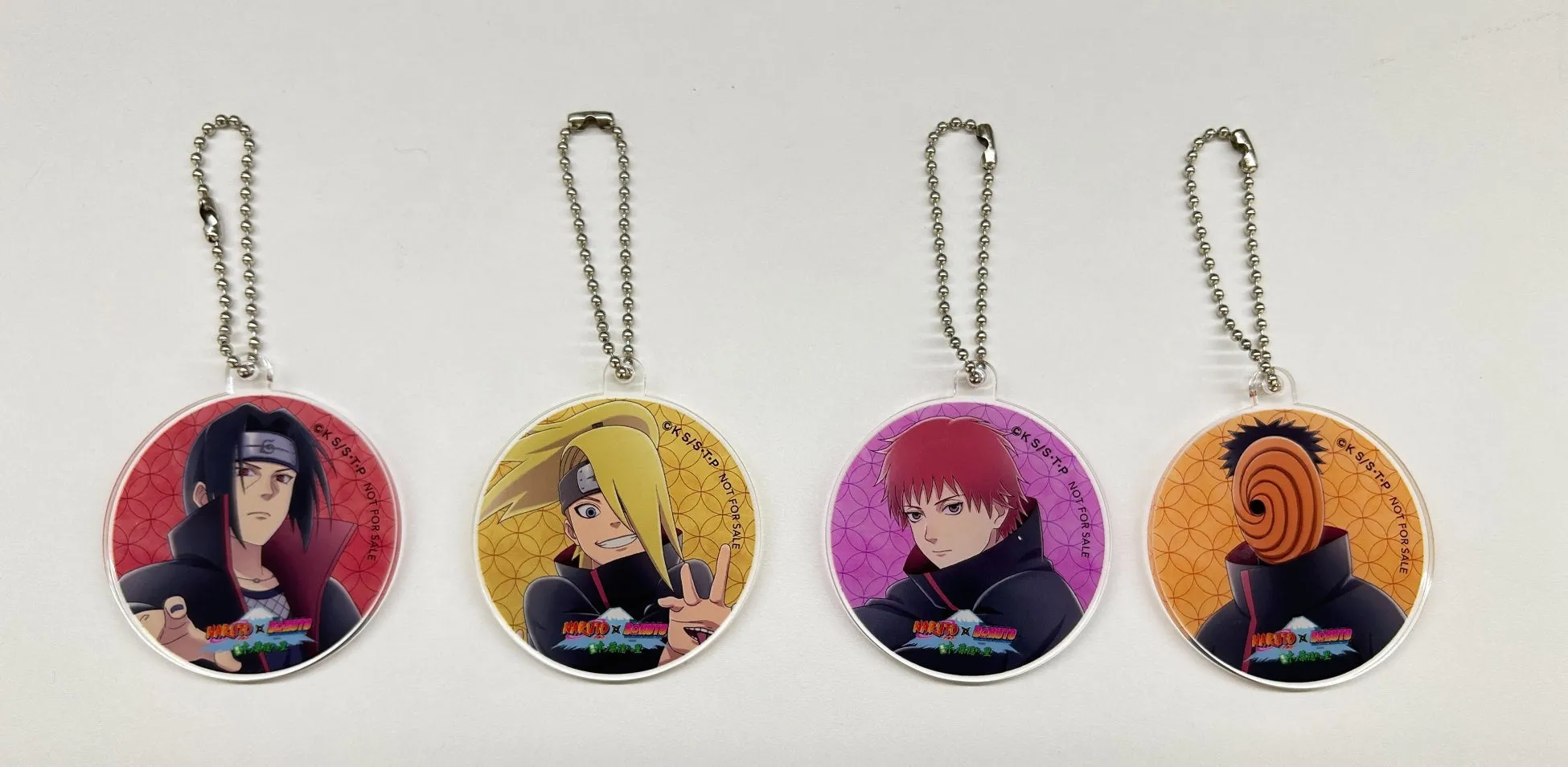 NARUTO×BORUTOイベントの暁キーホルダー