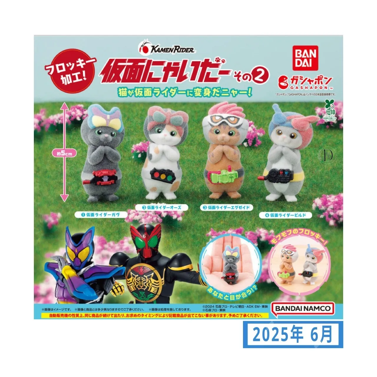 仮面にゃいだー その2(6月2週目)