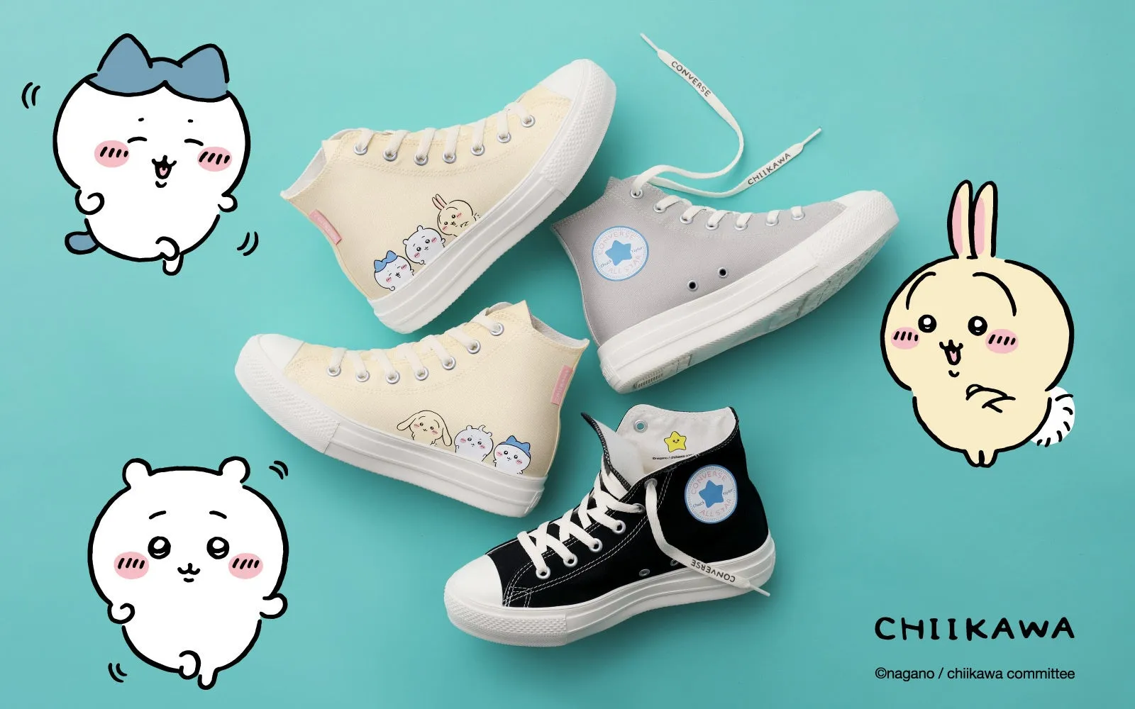 ALL STAR LIGHT PLTS PT HI / CHIIKAWA 軽量厚底モデルのデザイン