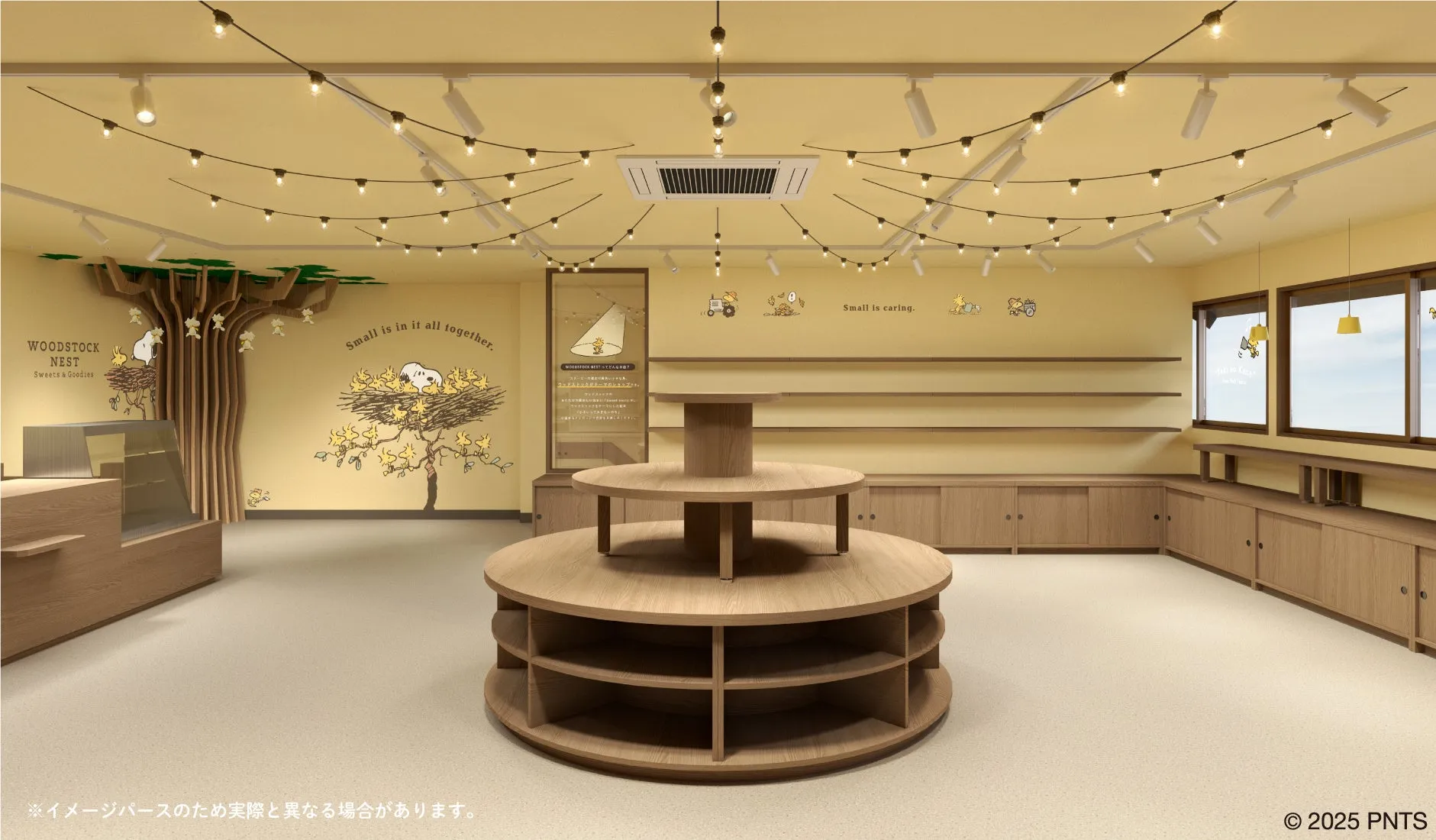 1F SNOOPY Chocolat店内イメージ