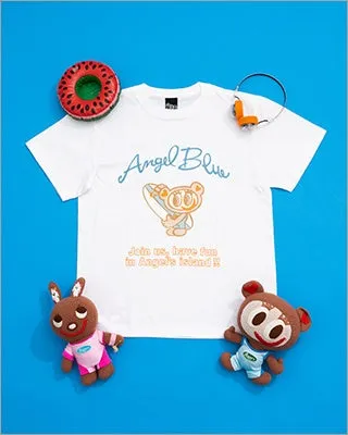 エンジェルブルー・日焼けナカムラくんTシャツ ホワイト