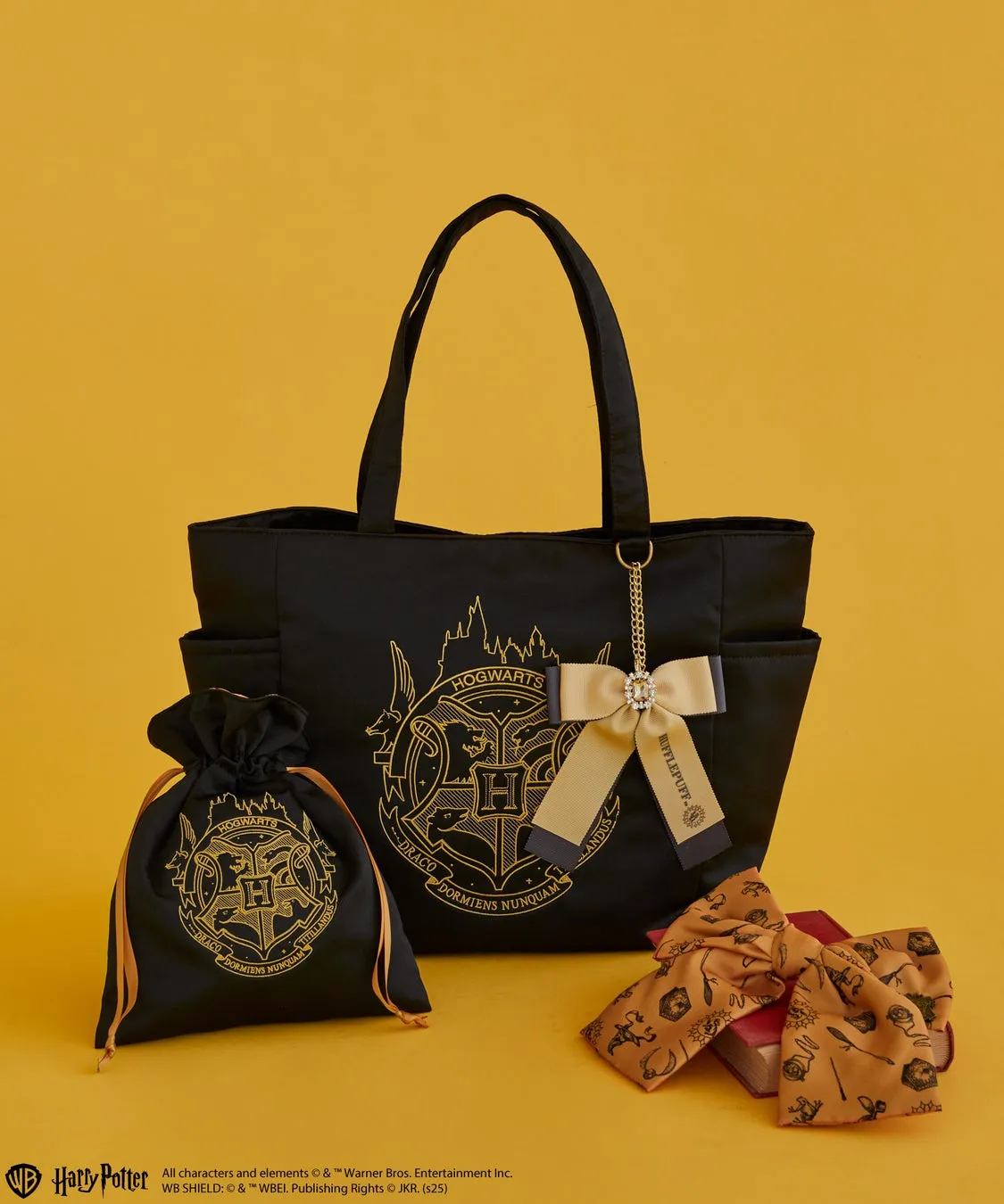 Harry Potter ハッフルパフカラーのトートバッグ