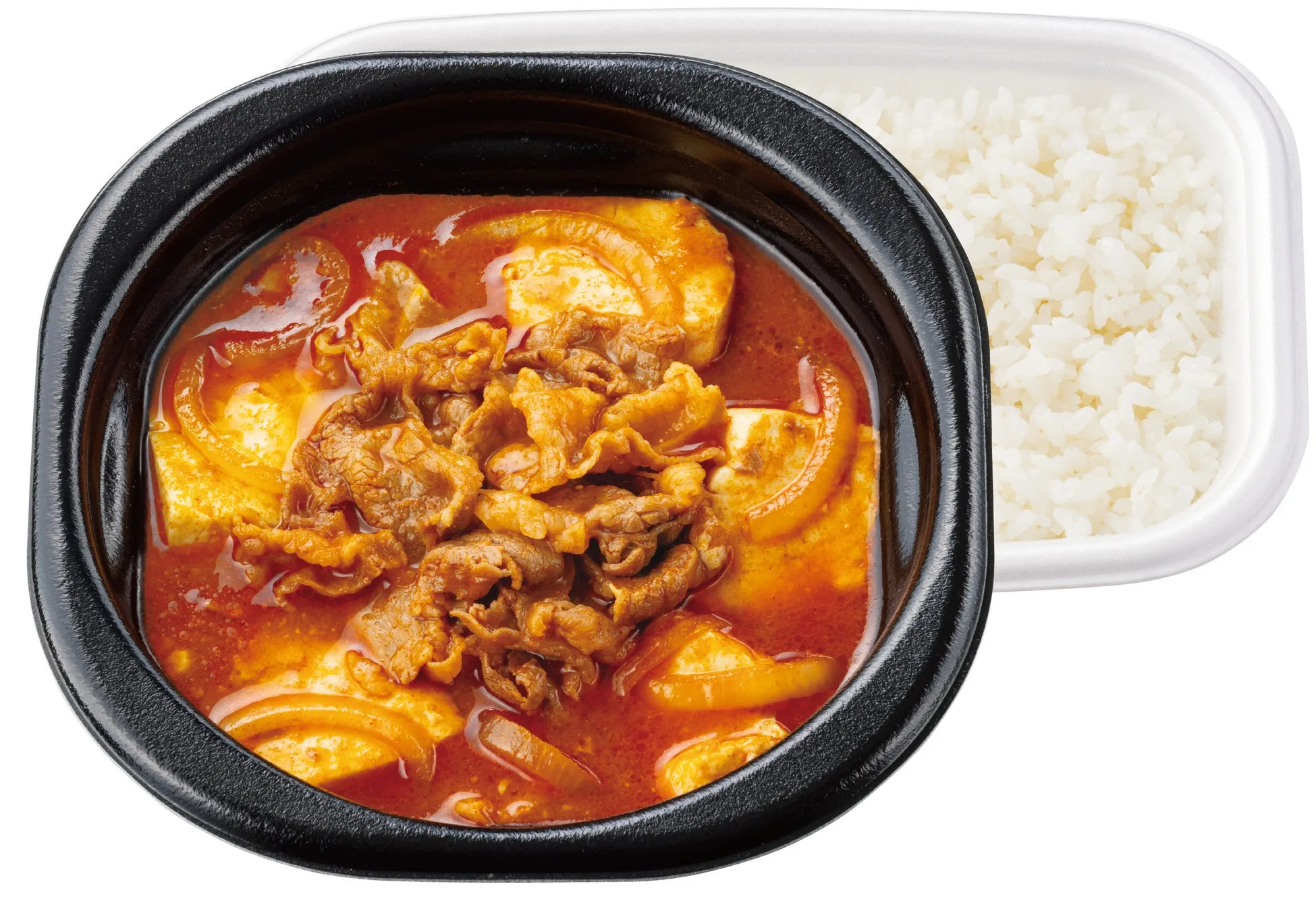 牛と魚介だしの旨味 赤の牛スンドゥブ弁当