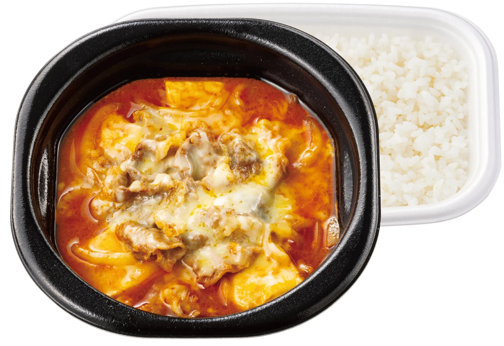 チーズでまろやか 赤のチーズ牛スンドゥブ弁当