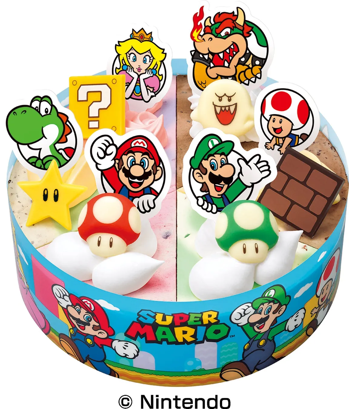 新しいスーパーマリオ パレット6のアイスケーキ