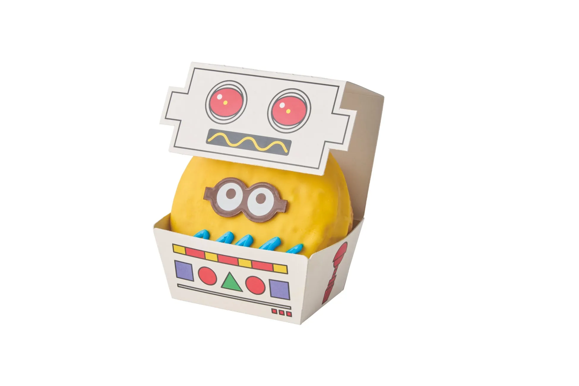 ミニオン型のロボットデザート