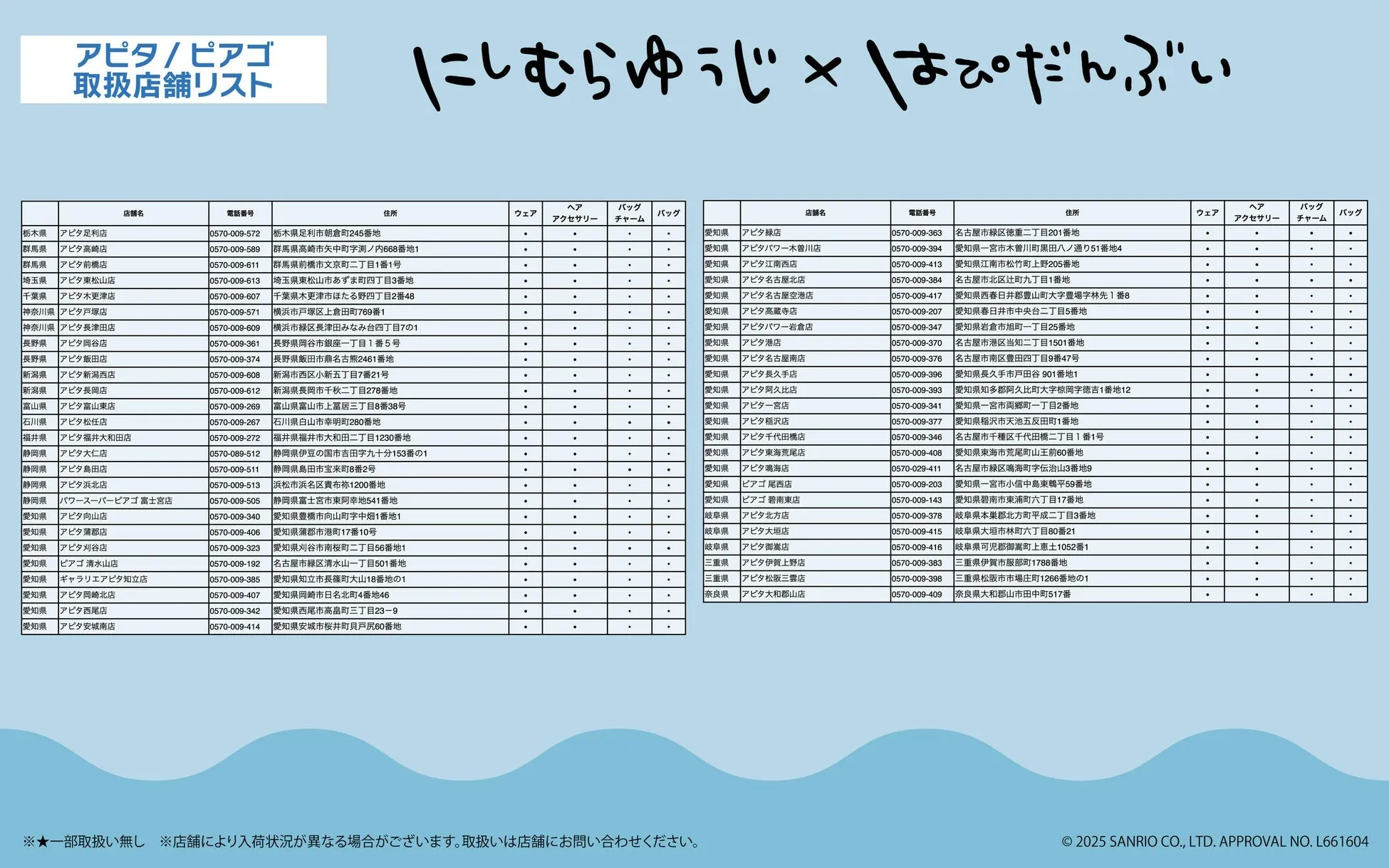 発売商品取り扱い店舗の写真4