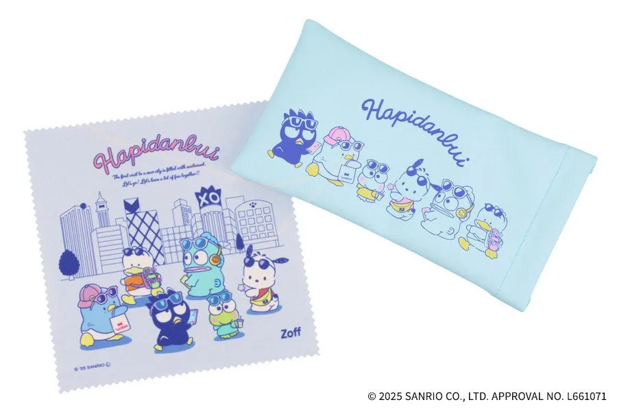 オリジナルケースとメガネ拭きの付属品