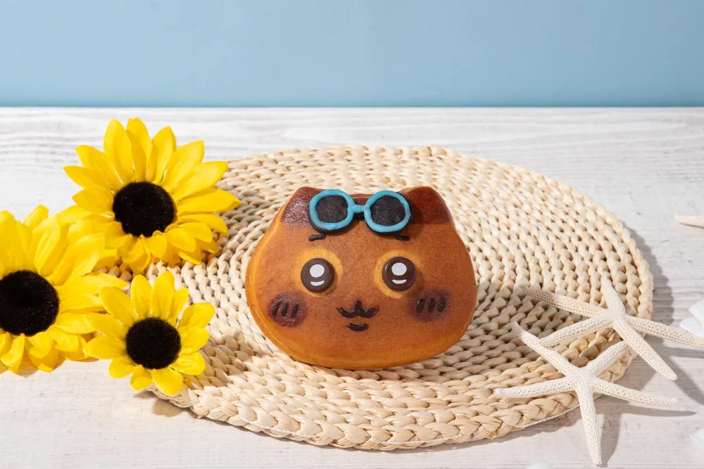 ハチワレパン(ひやけしちゃった)チョコレートクリーム入り夏限定パン