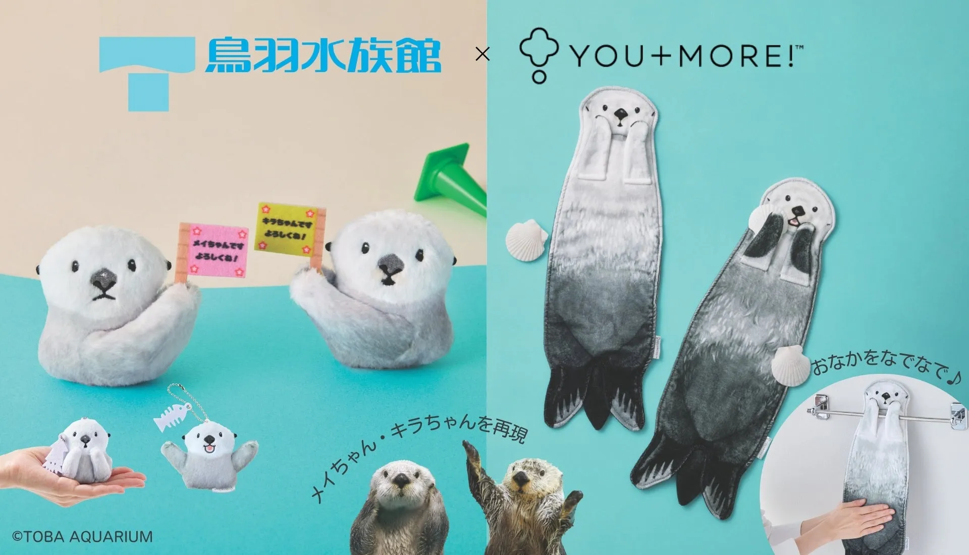 ラッコ好き必見♡鳥羽水族館監修グッズのメイちゃん＆キラちゃんグッズが発売中！