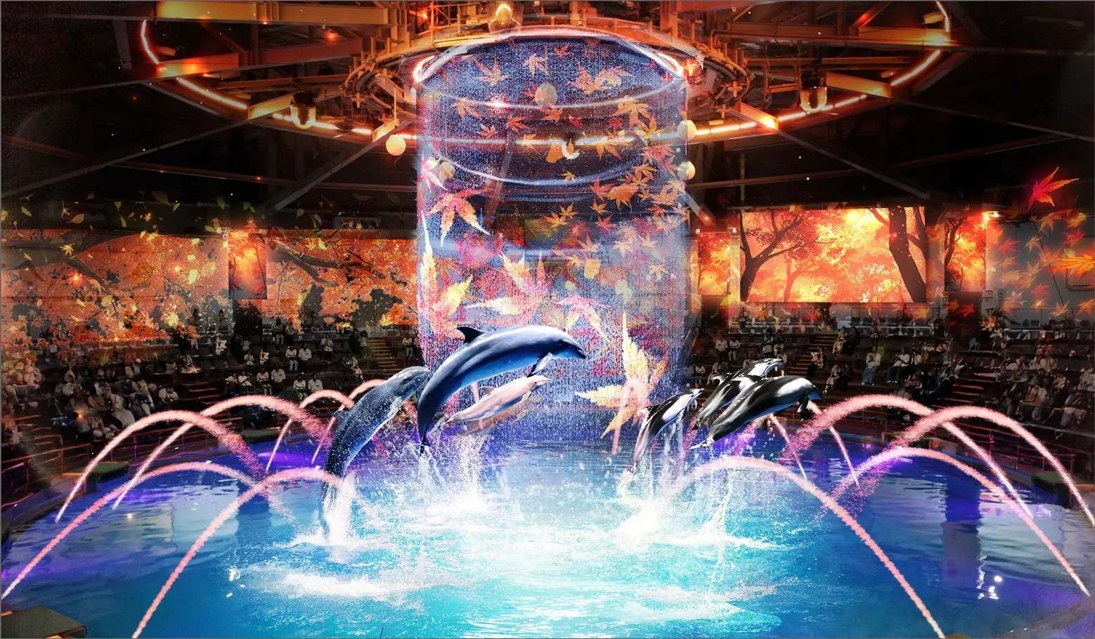 マクセルアクアパーク品川で一足早く秋を体感！NAKED MOMIJI AQUARIUM開催