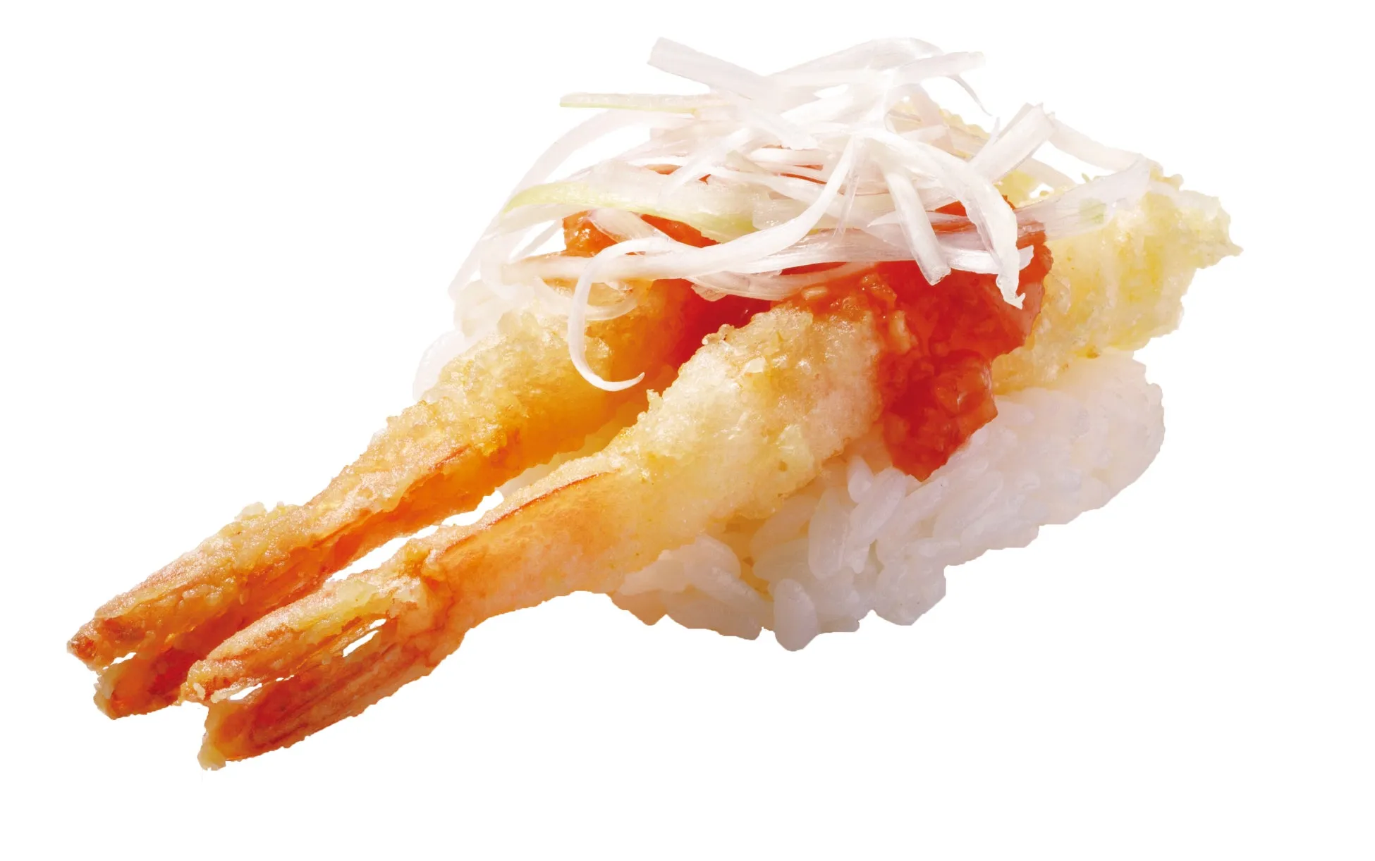 えび天握り (シャキシャキ葱チリソース)
