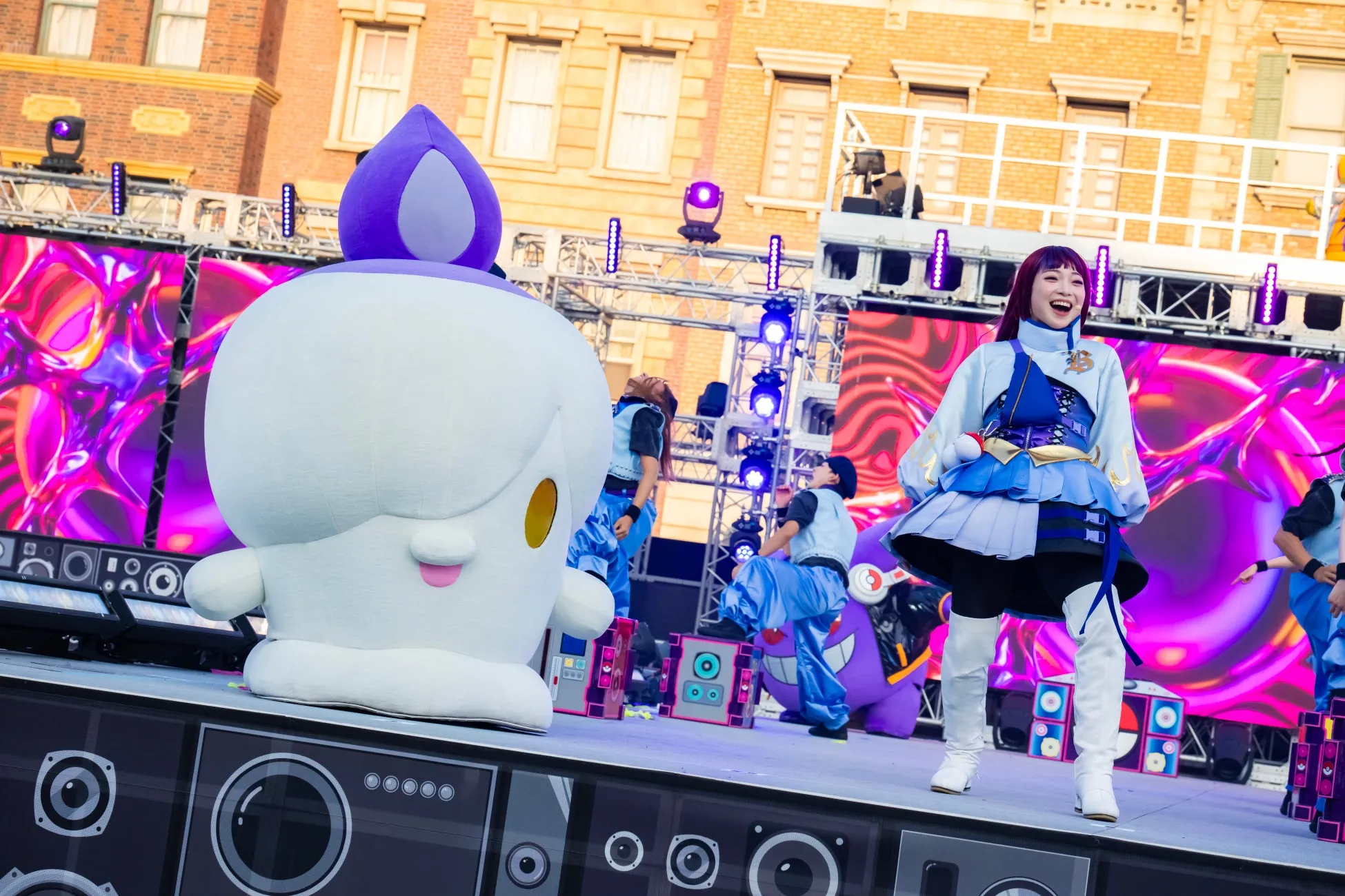ハロウィーンイベント2025のポケモンパフォーマンス