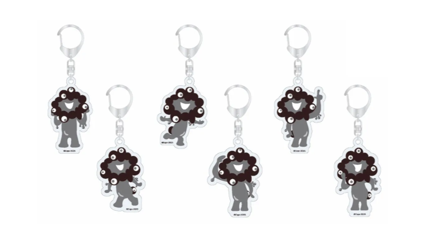 アクリルキーホルダー（ブラインド全6種／¥700＋税）