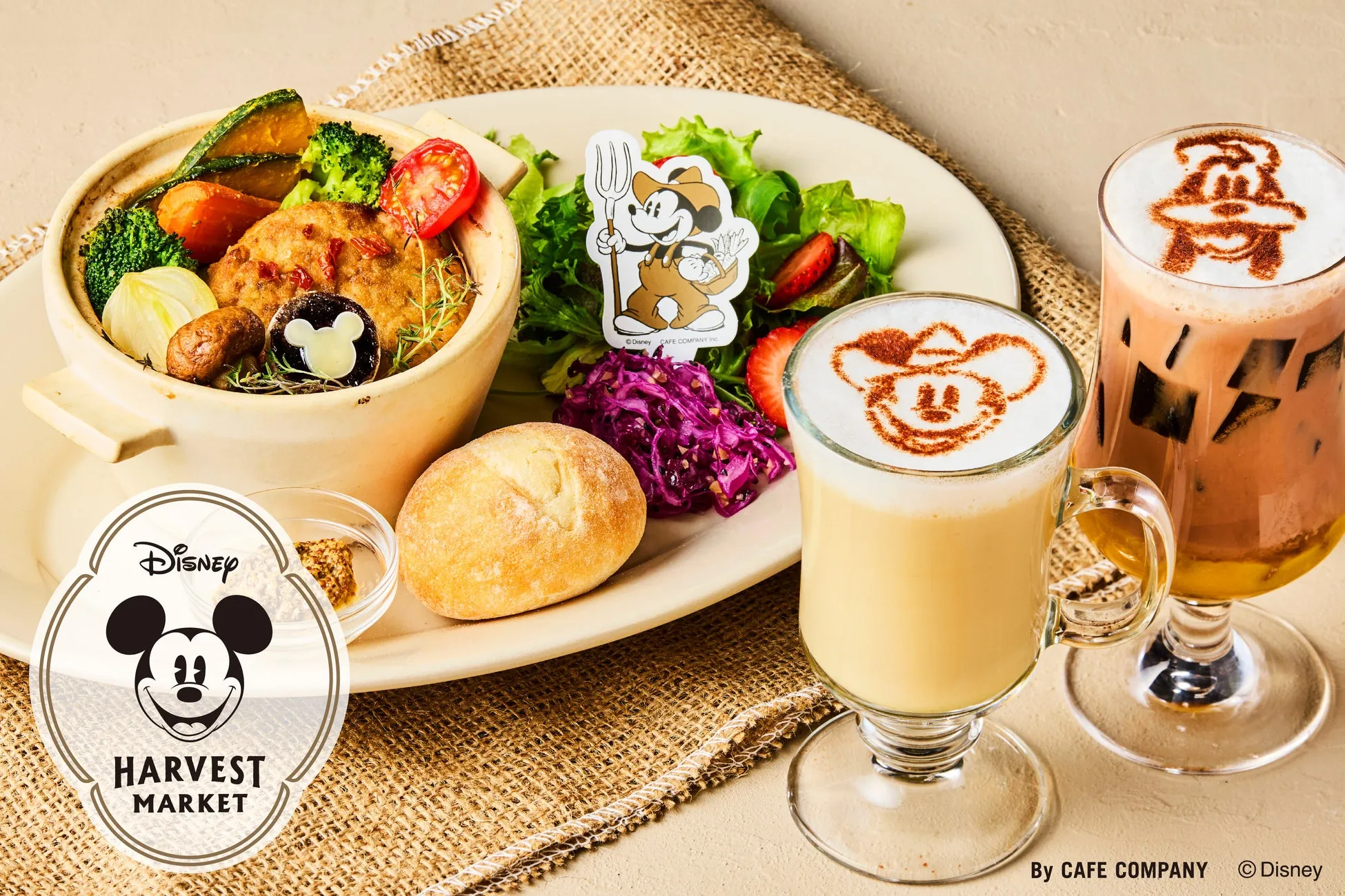 【渋谷と横浜で開催】ディズニーキャラクター満載のカフェで特別な秋冬メニューを楽しもう！