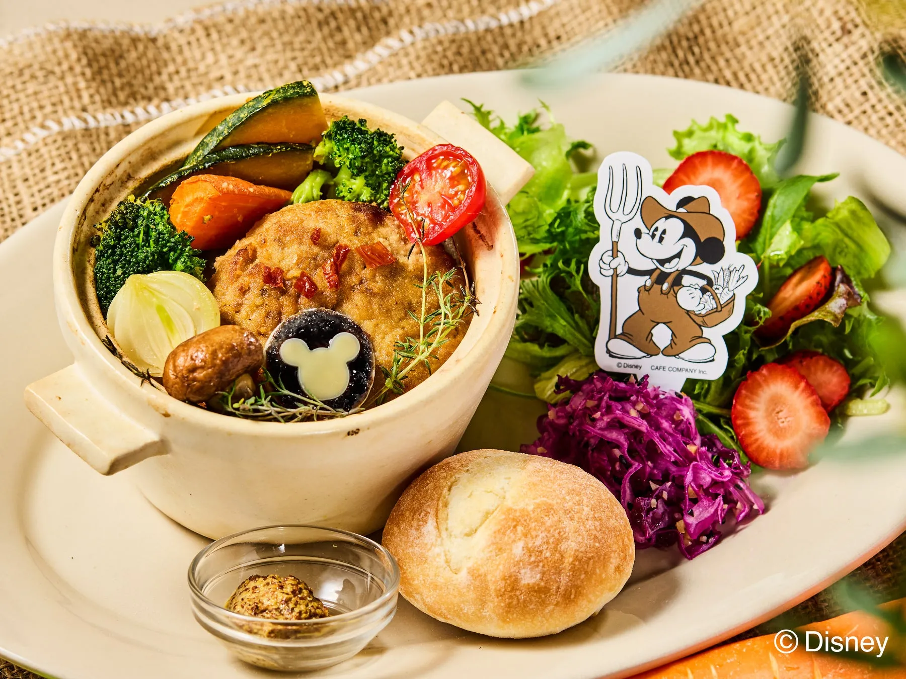 〜農園主のごちそう飯〜あっつあつ！！ハンバーグとたっぷり野菜の農園ポトフ〈Mickey〉