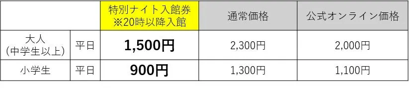 チケット概要