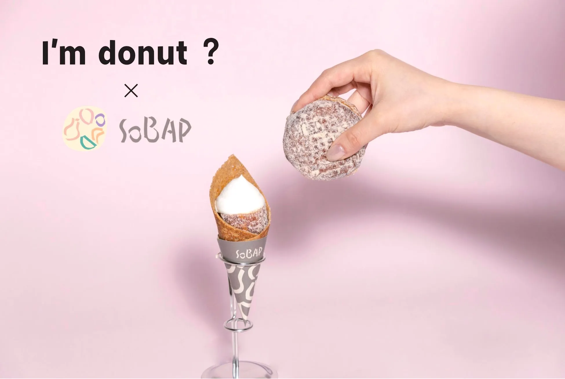 SOBAP1周年記念！I’m donut ?との特別コラボ商品登場