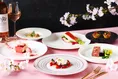 春の訪れを感じる「桜のフルコース」アニヴェルセルカフェ みなとみらい...