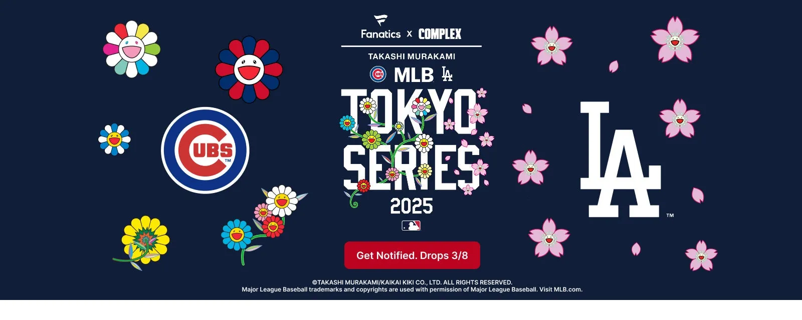 村上隆氏とMLBのコラボレーション限定コレクションが登場！