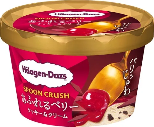 ハーゲンダッツ SPOON CRUSH あふれるベリー クッキー＆クリーム