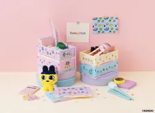 ガシャポンから収納グッズが出てくる！？たまごっち「ミニおりたたみコンテナ」が登場！