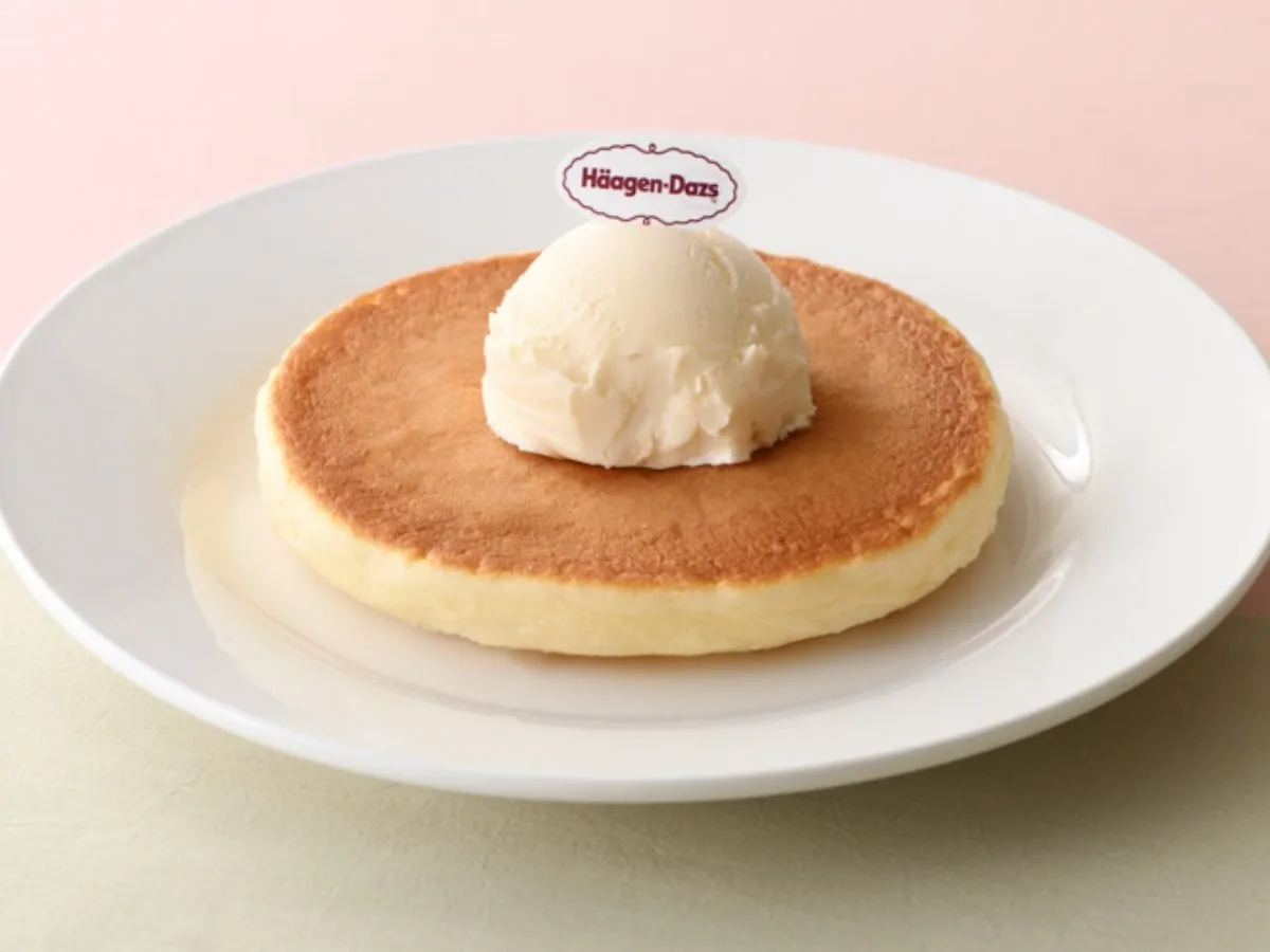 パンケーキ With ハーゲンダッツ バニラ