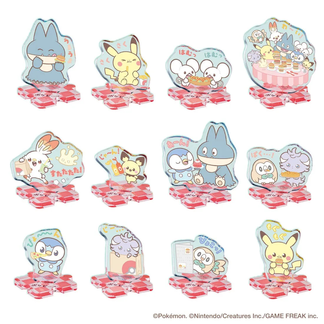 ポケピース ちょこんとつながるアクリルスタンド Diner 先行発売商品