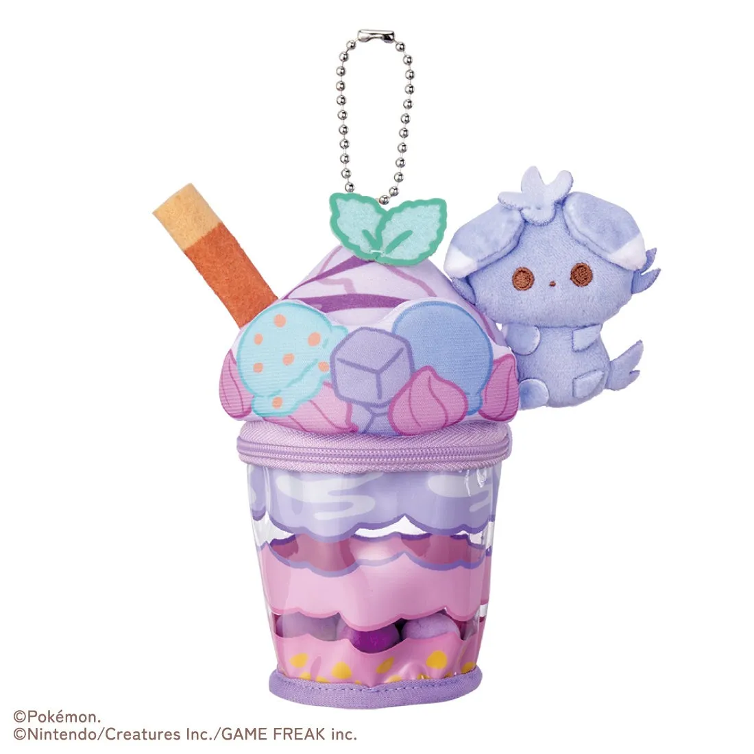 ポケピース ニャスパーのブルーベリーパフェぬいぐるみチャーム 先行発売商品