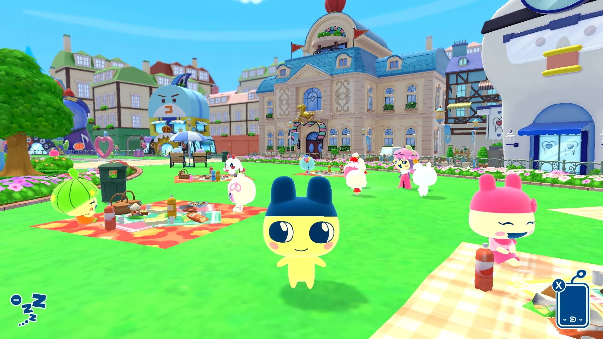 ゲーム内のおみせやさんの様子がわかる画像