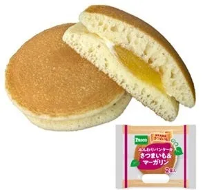 パスコ ふんわりパンケーキさつまいも&マーガリンの商品写真