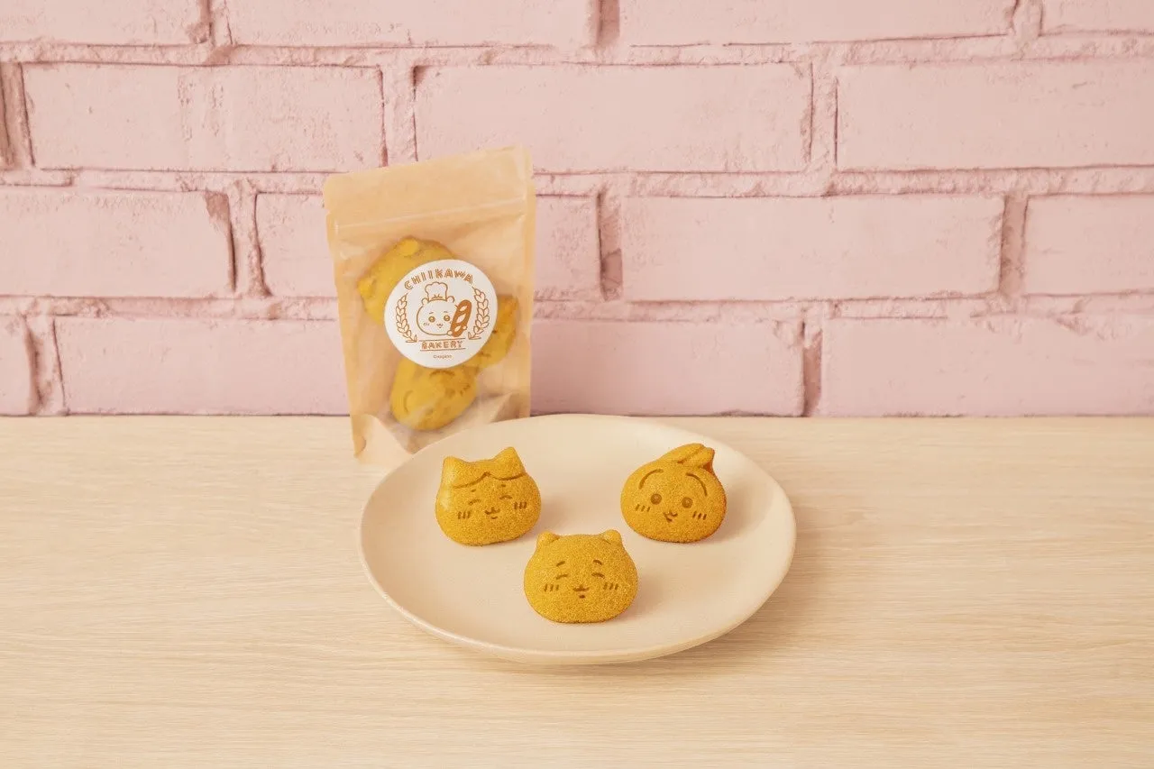 ちいかわ、ハチワレ、うさぎのかぼちゃ味秋限定フィナンシェ