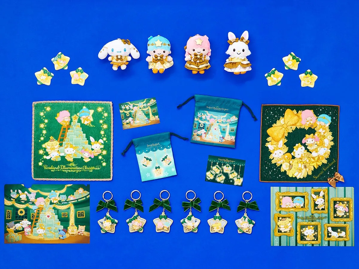 クリスマス限定グッズのキャラクターマスコット(全3種)