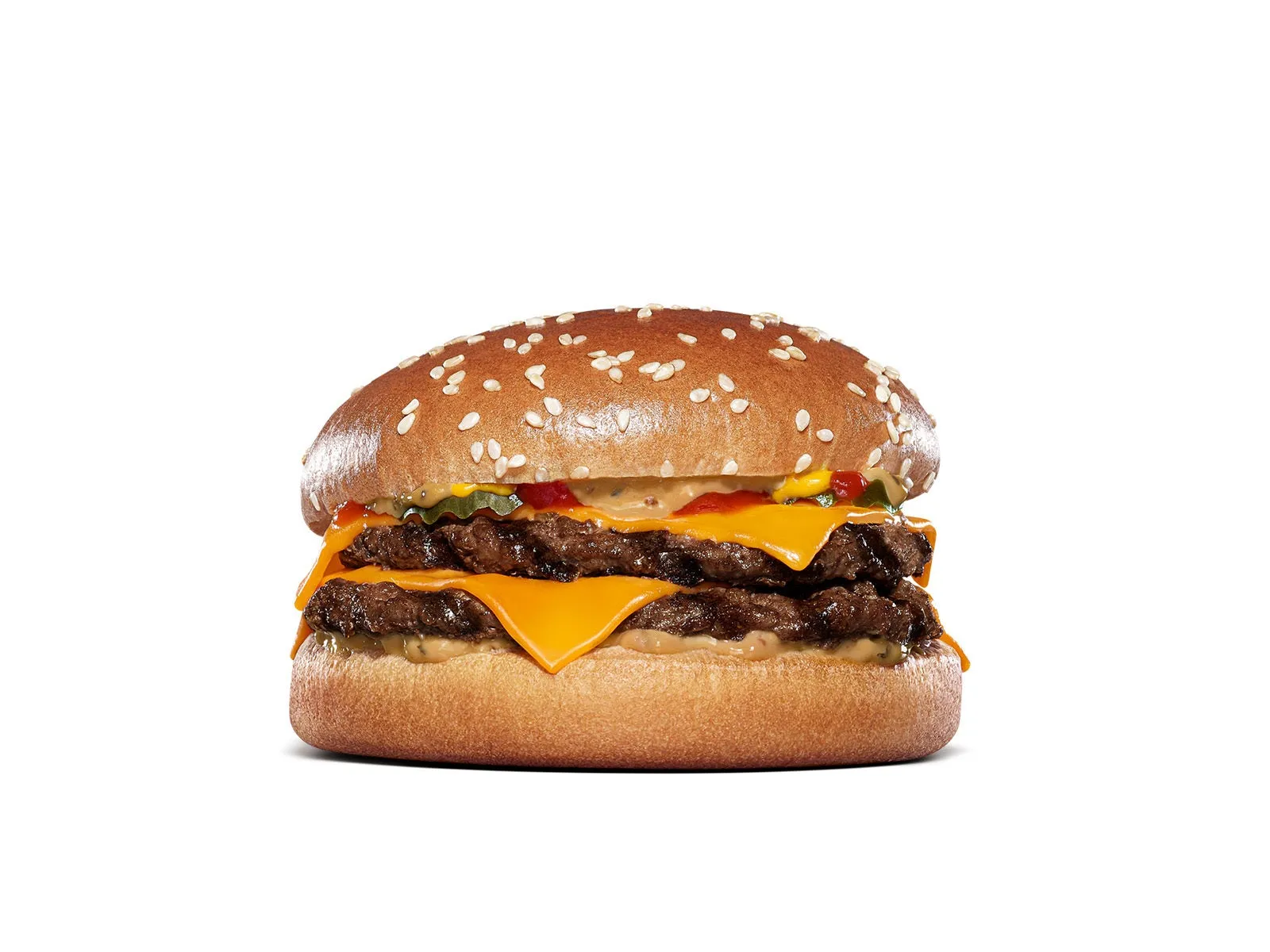 Aセット『フレームスモーク ダブルチーズバーガー』の商品写真