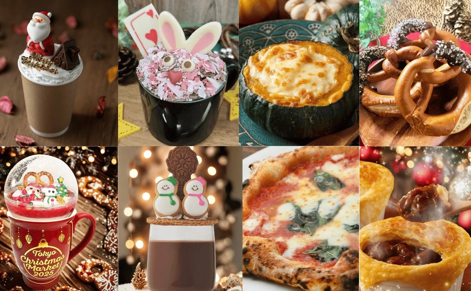 神宮外苑会場のホットチョコレートやグリム童話をイメージしたかわいいグルメの写真